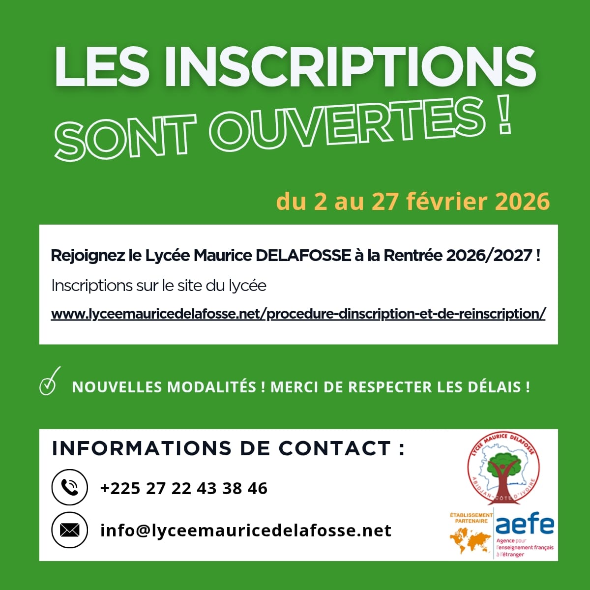 ouverture des inscriptions et réinscriptions 2026-2027 img 20260202 wa0000